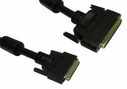 Cables Direct 1m, HPDB68 M/U2CN68 M SCSI cable Black External DB68/HP 68-p 