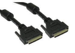 Cables Direct 1m, U2CN68 M/M, SCSI-5 SCSI cable Black External 68-p 