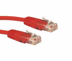 Cables Direct 4m Cat5e networking cable Red U/UTP [UTP] 