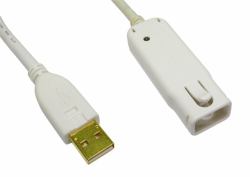 Cables Direct Cable Repeater USB cable USB 2.0 12 m USB A 0.48 Gbit/s White 