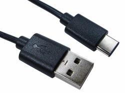 Cables Direct USB3C-941-3M USB cable USB 2.0 USB C USB A 0.48 Gbit/s Black 