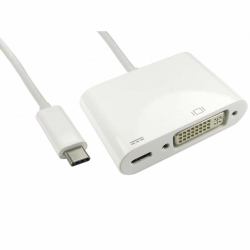 Cables Direct USB3C-DVICAB-WPD USB graphics adapter White 