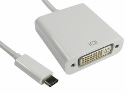 Cables Direct USB3C-DVICAB USB graphics adapter 1920 x 1080 pixels White 