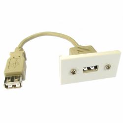 Cables Direct ZZ-MOD-USB keystone module 