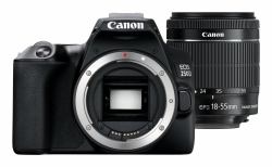 Canon EOS 250D+EF-S 18-55mm SLR Camera Kit 24.1 MP CMOS 6000 x 4000 pixels Black 