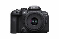 Canon EOS R10 + RF-S 18-45mm F4.5-6.3 IS STM MILC 24.2 MP CMOS 6000 x 4000 pixels Black 