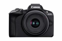 Canon EOS R50, Black + RF-S 18-45mm F4.5-6.3 IS STM Kit 