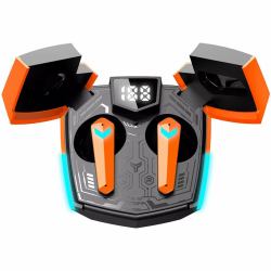 Canyon GTWS-2 Headset Wireless Ear-hook Gaming USB Type-C Bluetooth Charging stand Orange 