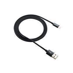 Canyon CNE-CFI3B mobile phone cable Black 1 m USB A Lightning 