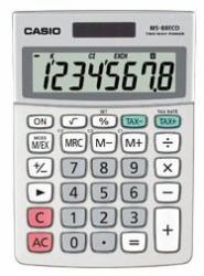 Casio MS-88ECO calculator Desktop Display 