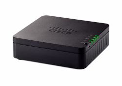 Cisco ATA 192 Multiplatform Analogue Telephone Adapter, 2-Port Handset-to-Ethernet Adapter, 1-Year Limited Hardware Warranty [ATA192-3PW-K9] 