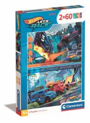 Clementoni 2x60 pcs Puzzles Kids Hotwheels 