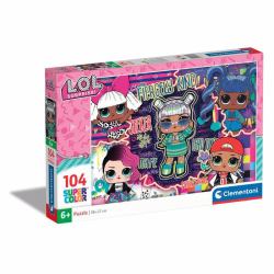 Clementoni Supercolor LOL Jigsaw puzzle 104 pc[s] Cartoons 
