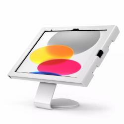 Compulocks iPad 10.9" 10th Gen Swell Enclosure Core Counter Stand or Wall Mount White 