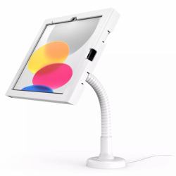 Compulocks iPad 10.9" 10th Gen Swell Enclosure Flex Arm Mount White 