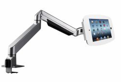 Compulocks iPad Pro 11" [1-4th Gen] Space Enclosure Articulating Arm Mount White 