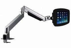 Compulocks iPad Pro 12.9" [3-6th Gen] Space Enclosure Articulating Arm Mount Black 