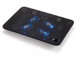 Conceptronic THANA Notebook Cooling Pad, Fits up to 15.6", 4-Fan 