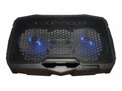 Conceptronic THANA07B laptop cooling pad 43.2 cm [17"] Black 