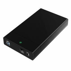 CoreParts K3568 storage drive enclosure Black 