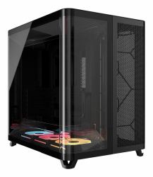 Corsair AIR 5400 LX-R RGB iCUE LINK Midi Tower Black 