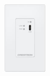 Crestron HD-TX-4KZ-111-1G-W AV extender AV receiver White 