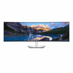 DELL UltraSharp U4924DW computer monitor 124.5 cm [49"] 5120 x 1440 pixels 5K Ultra HD LCD Black, Silver 