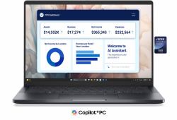 DELL Pro 14 Premium PA14250 Copilot+ PC Intel Core Ultra 5 236V Laptop 35.6 cm [14"] Full HD+ 16 GB LPDDR5x-SDRAM 512 GB SSD Wi-Fi 7 [802.11be] Windows 11 Pro German Grey  - German version