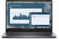 DELL Pro 14 PC14255 AMD Ryzen™ 5 PRO PRO 230 Laptop 35.6 cm [14"] Full HD+ 16 GB DDR5-SDRAM 512 GB SSD Wi-Fi 6E [802.11ax] Windows 11 Pro German Black  - German version