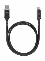DEQSTER Nylon Charging Cable Lightning to USB-A 1m [Apple MFI certified] EDU 