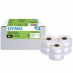 DYMO Authentic LabelWriter Multi-Purpose Labels32mm x 57mm6 Rolls of 1,000 Easy-Peel Labels [6,000 Count]Self-Adhesivefor LabelWriter Label Makers 
