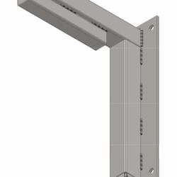 Da-Lite 10800140 projection screen accessory Mounting bracket 