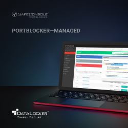 DataLocker SafeConsole PortBlocker Managed USB DLP license 3 Years - One license per PC 