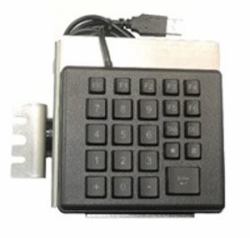 Datalogic 94ACC0158 numeric keypad PC/Server USB Black, Silver 