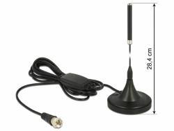 DeLOCK 12413 network antenna Omni-directional antenna F-type 21 dBi 