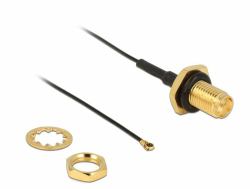 DeLOCK 0.2m, RP-SMA/MHF IV coaxial cable MHF IV / HSC MXHP32 