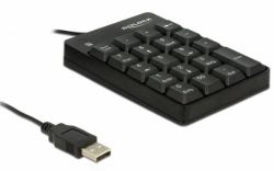 DeLOCK 12481 numeric keypad Universal USB Black 