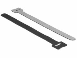 DeLOCK 18687 hook/loop fastener Black 10 pc[s] 