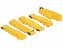 DeLOCK 18708 hook/loop fastener Yellow 5 pc[s] 