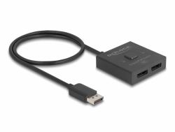DeLOCK DisplayPort Switch 2 to 1 bidirectional 8K 