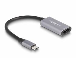DeLOCK 60021 USB graphics adapter 7680 x 4320 pixels Black, Grey 