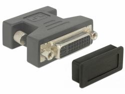 DeLOCK 60160 socket safety cover DVI Black 10 pc[s] 