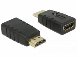 DeLOCK 63320 cable gender changer 1 x HDMI-A 19 pin Black 