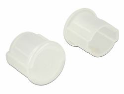 DeLOCK 64022 socket safety cover BNC Transparent 10 pc[s] 