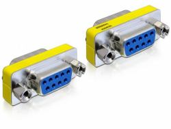 DeLOCK 65008 cable gender changer Sub-D9 Blue, Silver 
