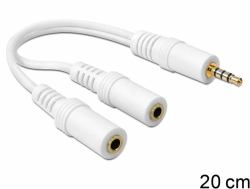 DeLOCK 65447 audio splitter White 