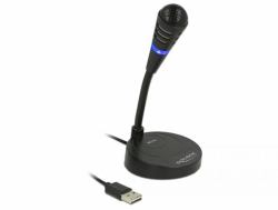 DeLOCK 65868 microphone Black PC microphone 