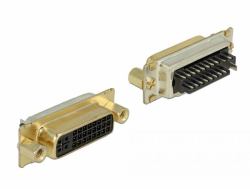 DeLOCK 65884 wire connector DVI 24+5 Black, Gold 