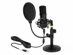 DeLOCK 66300 microphone Black 