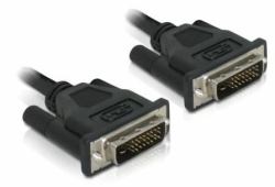 DeLOCK DVI 24+1 Cable 0.5m male/male DVI cable DVI-D Black 